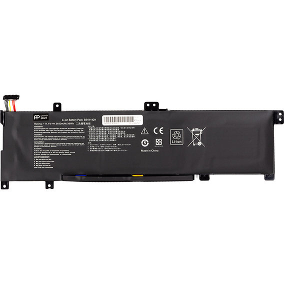 Батарея для ноутбука PowerPlant ASUS Vivobook A501LX B31N1429 (NB431564)