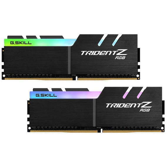G.Skill 16 GB (2x8GB) DDR4 3600 MHz Trident Z RGB For AMD (F4-3600C18D-16GTZRX) UA