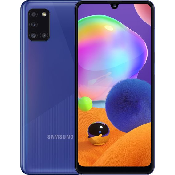 Смартфон Samsung Galaxy A31 4/64GB Blue A315 (UA UCRF)