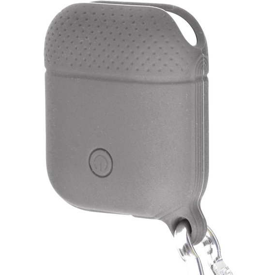 Чехол для наушников BeCover HUXING Series i-Smile with Belt Grey IPH1458 (703330) for Apple AirPods