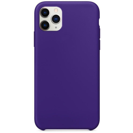 Аксессуар для iPhone Mobile Case Silicone Soft Cover Purple for iPhone 11 Pro