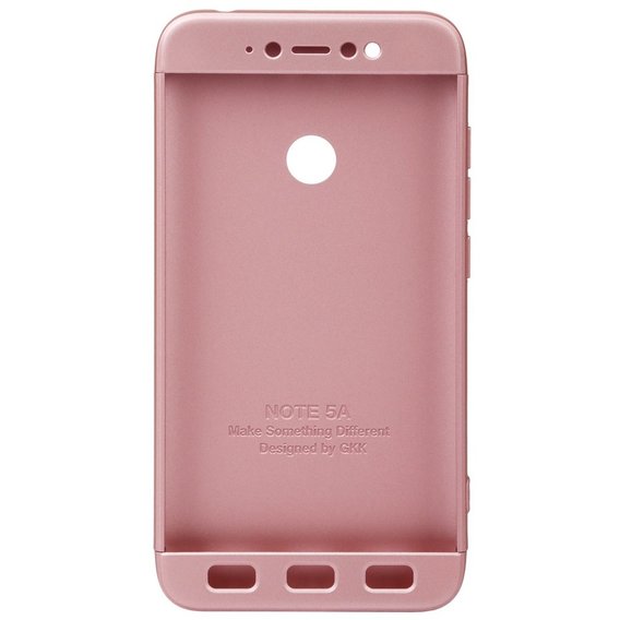 Аксессуар для смартфона BeCover Case 360° Super-protect Pink for Xiaomi Redmi Note 5A (701873)