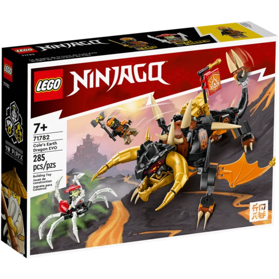 Конструктор LEGO Ninjago Земляной дракон Коула EVO (71782)