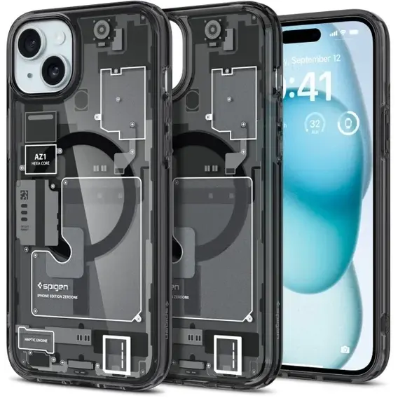 Чехол для iPhone Spigen Ultra Hybrid MagFit Zero One (ACS06806) for iPhone 15
