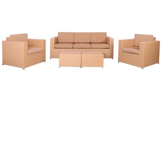 Комплект мебели AMF Santo из ротанга Elit (SC-B9508) Sand AM3041 ткань A14203 (516787)