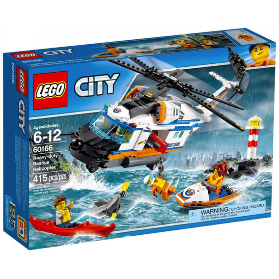 Конструктор LEGO City Сверхмощный спасательный вертолёт (60166)