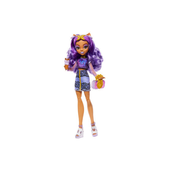 Кукла Monster High Ужас-секреты Клодин серии Отпадной стиль (HNF74)