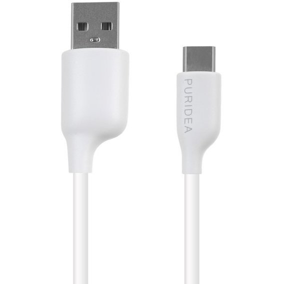 Кабель Puridea USB Cable to USB-C L02 1.2m White (L02-USB-C White)