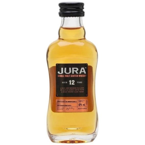 Виски Isle of Jura 12yo 40% 0.05л (BW47776)