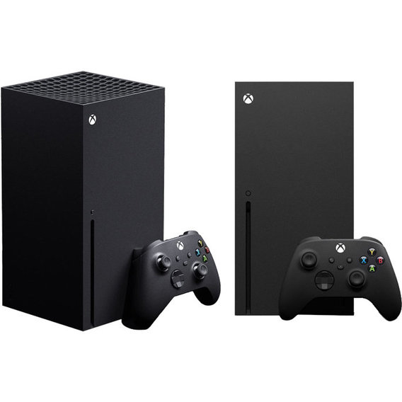 Игровая приставка Microsoft Xbox Series X 1TB + Microsoft Xbox Series X | S Wireless Controller with Bluetooth (Carbon Black)