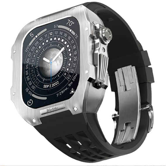 Аксессуар для Watch Stainless Steel Version Black for Apple Watch 45mm