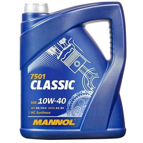 Моторное масло Mannol Classic 10W-40, 5л (MN7501-5)