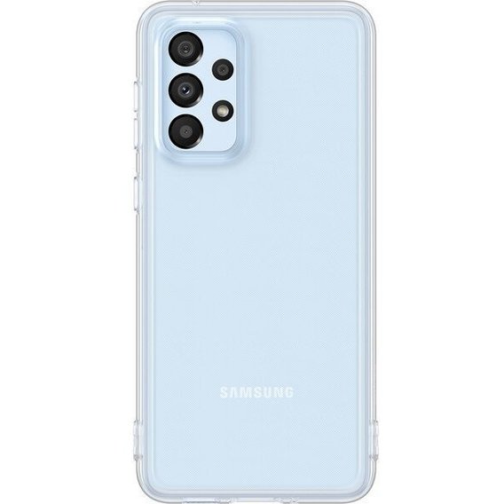 Аксесуар для смартфона Samsung Soft Clear Cover Transparent (EF-QA336TTEGRU) для Samsung A336 Galaxy A33 5G