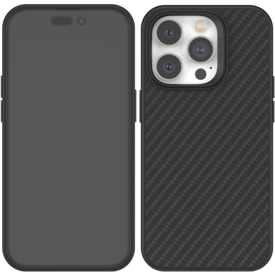 Аксессуар для iPhone Blueo Armor Aramid Fiber Anti-Drop Caset MagSafe Black for iPhone 14 Pro