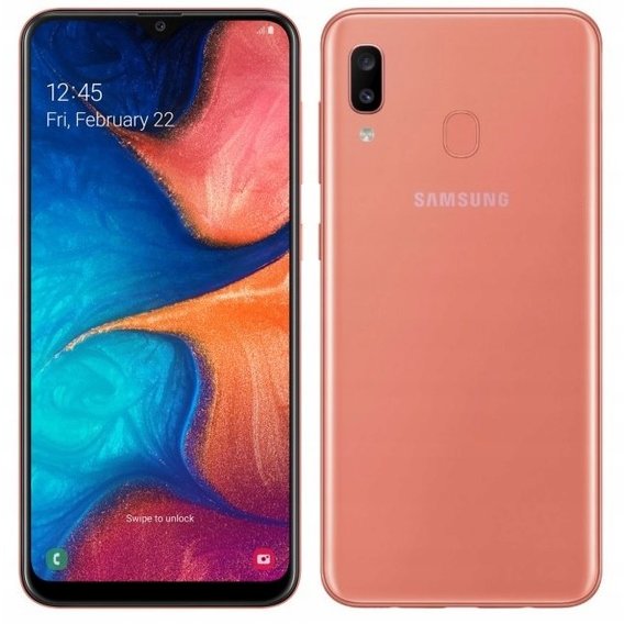 Смартфон Samsung Galaxy A20e 2019 3/32GB Coral A202F
