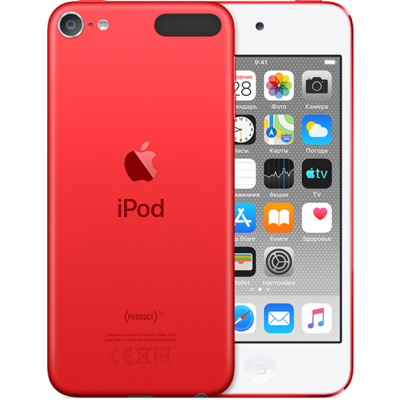 MP3-плеер Apple iPod touch 7Gen 256GB Red (MVJF2)