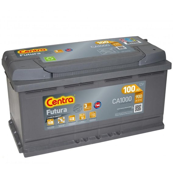 Автомобильный аккумулятор Centra 6CT-100 FUTURA (CA1000)