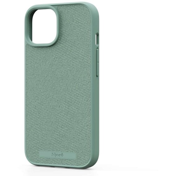 Аксессуар для iPhone Njord Fabric MagSafe Case Turquoise (NA51FA13) for iPhone 15