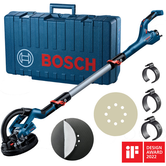 Шлифовальная машина по штукатурке Bosch GTR 550 (06017D4020)