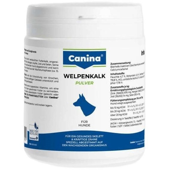 Порошок Canina Welpenkalk (Pulver) для цуценят 300 г (4027565120703)