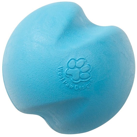 Іграшка для собак West Paw Jive Large Aqua 8 см блакитна (ZG071AQA)