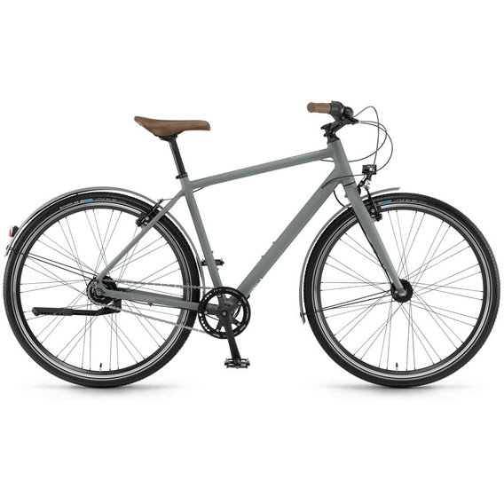 Велосипед Winora Aruba men 28" 8-G Nexus FL рама 56 серый матовый 2021