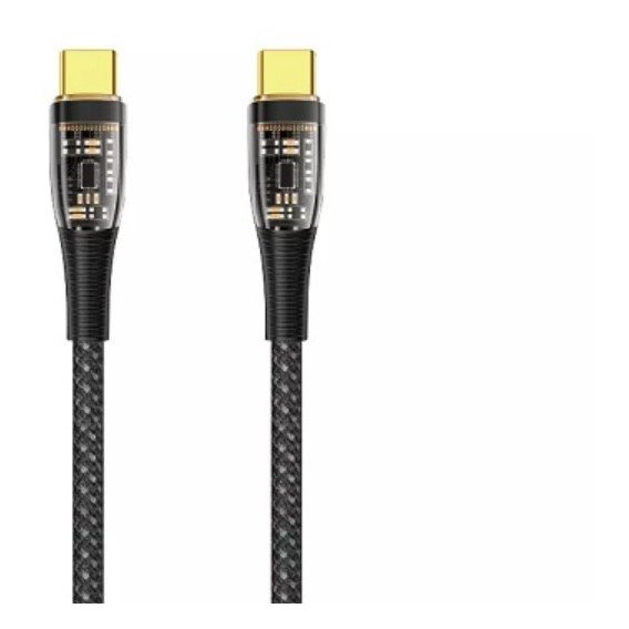 Кабель WIWU Cable USB C to USB C 100W Ultra Fast Charging 2m Black (TM02)