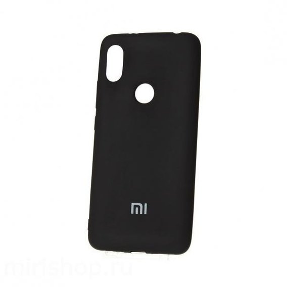Аксессуар для смартфона Mobile Case Silicone Cover Black for Xiaomi Redmi Note 6 Pro