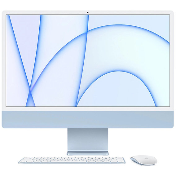 Компьютер Apple iMac M1 24" 1TB 7GPU Blue Custom (Z14M000US) 2021