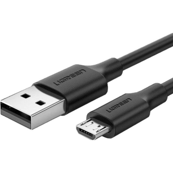 Кабель Ugreen USB Cable to microUSB 1m Black (60136)