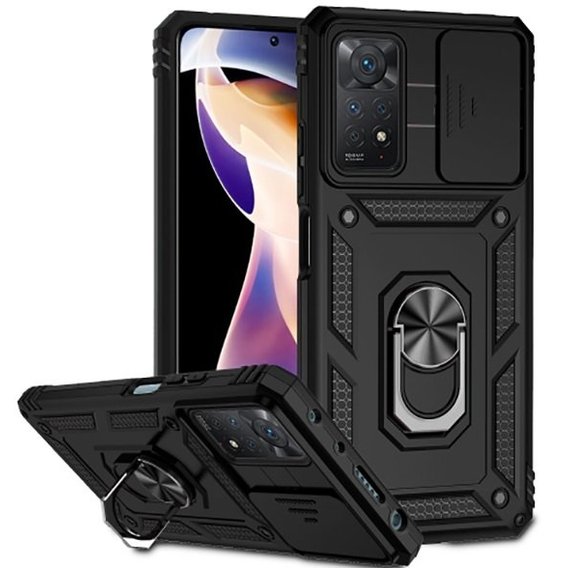 Аксессуар для смартфона BeCover Military Black for Xiaomi Redmi Note 11 / Note 11S (707413)