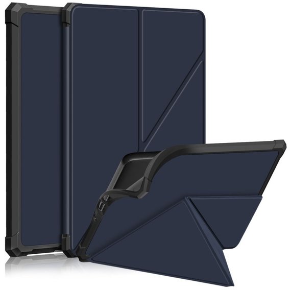 Аксессуар к электронной книге BeCover Ultra Slim Origami Deep Blue for Amazon Kindle Paperwhite 11th Gen (707219)