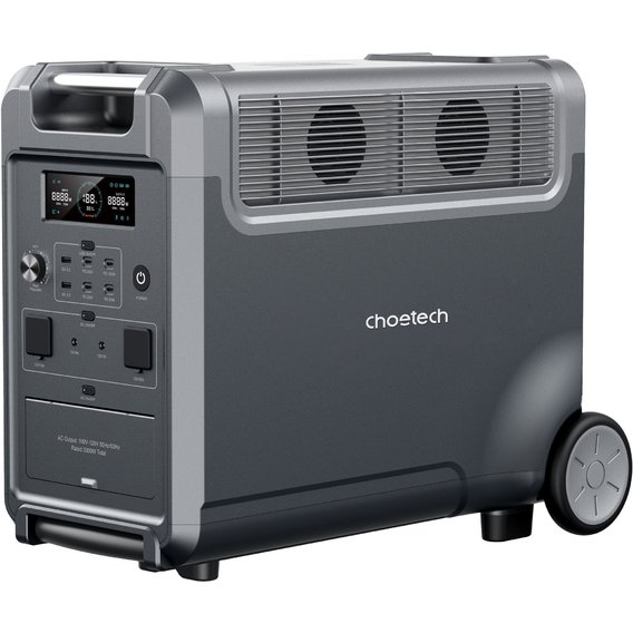 Зарядная станция Choetech 3600W 3840Wh Grey (BS009)