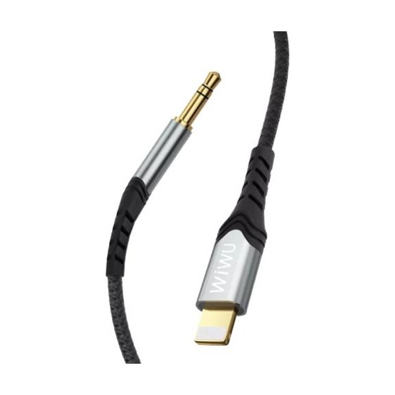 Кабель WIWU Audio Cable AUX USB-C to 3.5mm 1.5m Black
