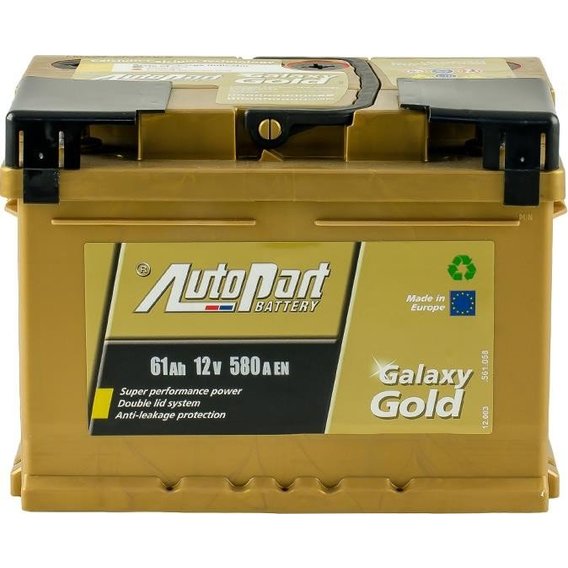 AutoPart 61 Ah/12V Galaxy Gold Ca-Ca (0) (ARL060-GG0)