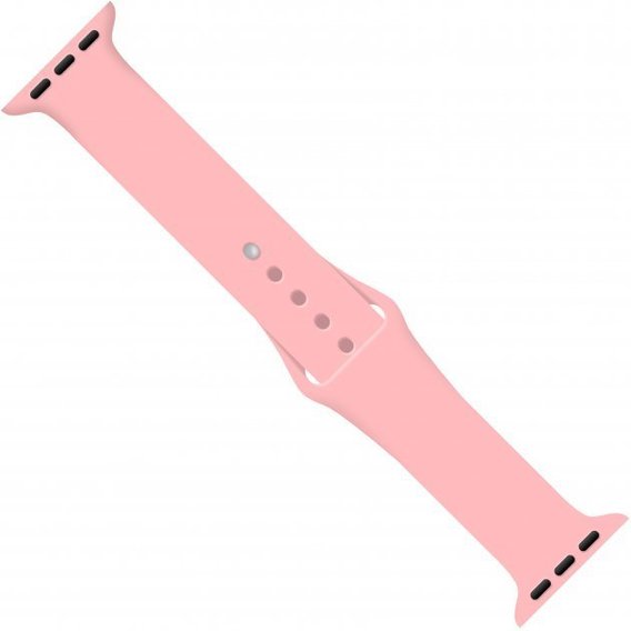 Аксессуар для Watch Intaleo Silicone Strap Pink for Apple Watch 38/40mm