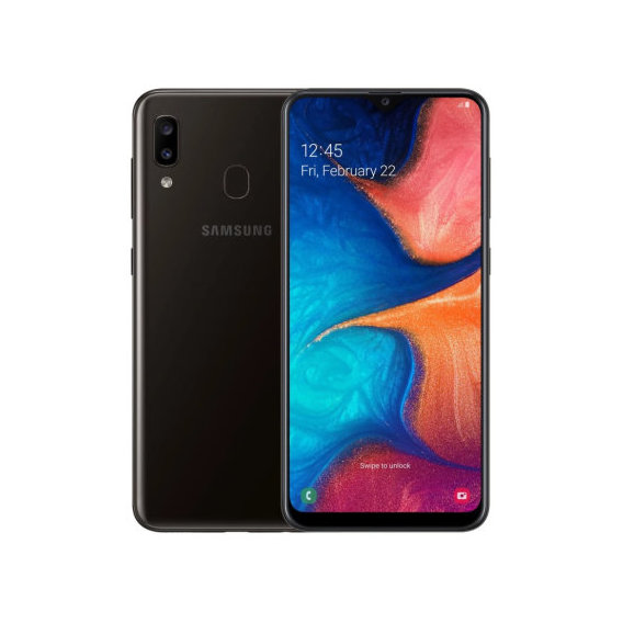 Смартфон Samsung Galaxy A20 2019 3/32GB Black A205F