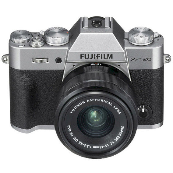 Fujifilm X-T20 kit (15-45mm) Silver Официальная гарантия