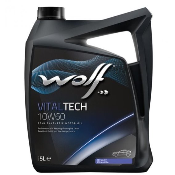 Моторное масло WOLF VITALTECH 10W60 5Lx4
