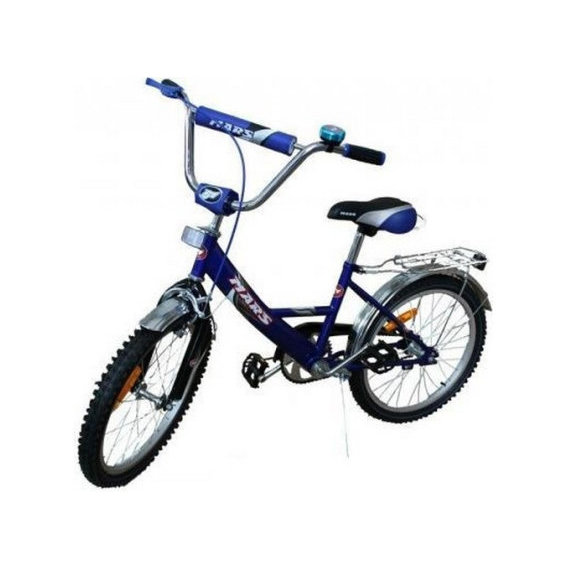 Велосипед Mars Ручной тормоз + Эксцентрик, сине-черный (С1601 с/ч)