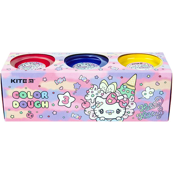 Тесто для лепки Kite Hello Kitty 3х75 г (HK23-151)