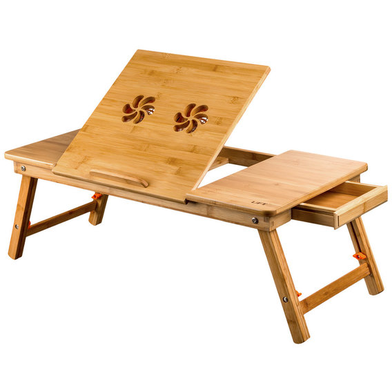 Подставка для ноутбука Бамбуковый столик для ноутбука UFT T13