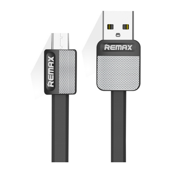 Кабель Remax USB Cable to microUSB Platinum 1m Black (RC-044)