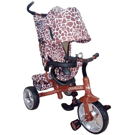 Трехколесный велосипед Baby Tilly Zoo-Trike T-342 Brown