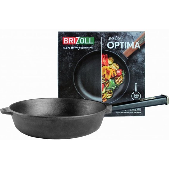 Сковорода Brizoll Optima-Black 26х6.55 см (O2660-P1)