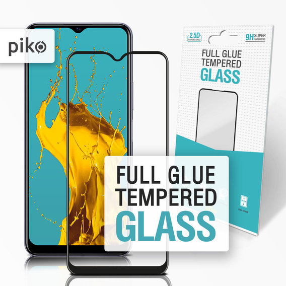 Аксессуар для смартфона Piko Tempered Glass Full Glue Black for Vivo Y15