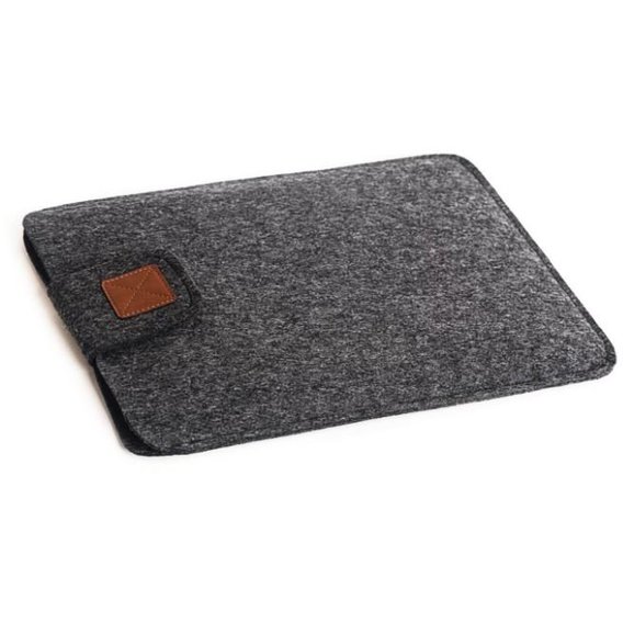 Gmakin Cover Sleev Felt Grey/Brown (GM56) for MacBook 13"