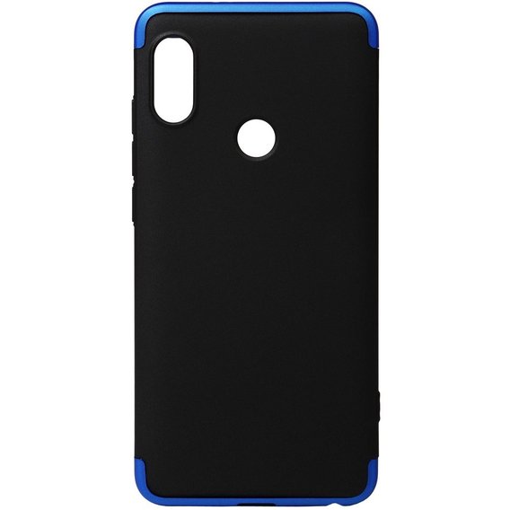 Аксессуар для смартфона BeCover Case 360° Super-protect Black/Blue for Xiaomi Mi6X / Mi A2 (702645)