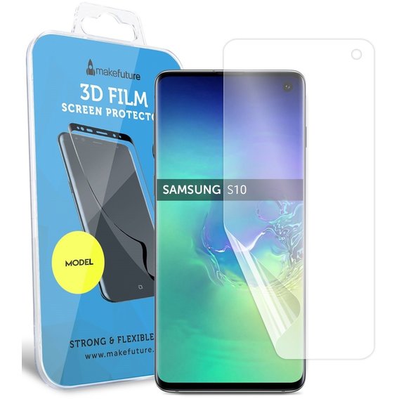 Аксесуар для смартфона MakeFuture Screen Protector 3D (MGFU-SS10) for Samsung G973 Galaxy S10