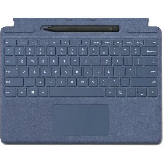 Аксессуар для планшетных ПК Microsoft Surface Pro 9 / Pro 8 / Pro X Signature Keyboard with Slim Pen 2 Blue (8X8-00095)
